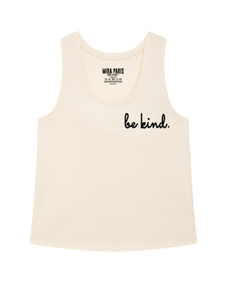 Débardeur Brodé "Be Kind"