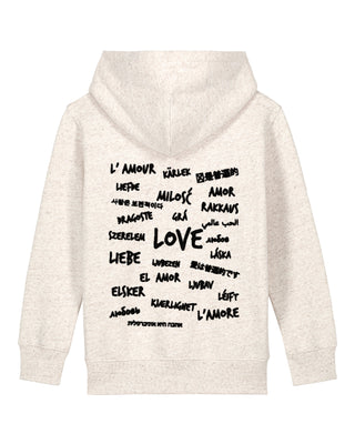 Hoodie Kids Brodé "Universal Love"