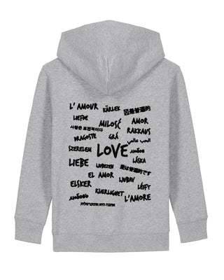 Hoodie Kids Brodé "Universal Love"