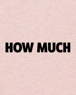 Débardeur Brodé "How Much"