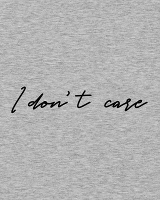 Débardeur Brodé "I Don't Care"