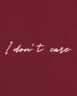 Débardeur Brodé "I Don't Care"