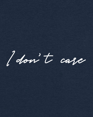 Débardeur Brodé "I Don't Care"