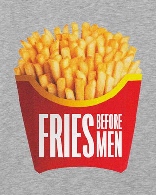 Robe Brodée "Fries Before Men"