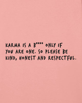 Robe Brodée "Karma is a B****"