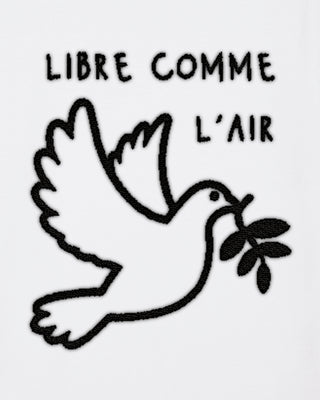 Robe Brodée "Libre Comme L'Air"