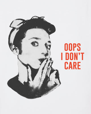 Robe Brodée "Oops I Don't Care"