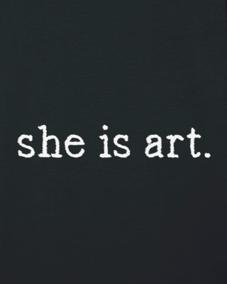 Robe Brodée "She is Art"