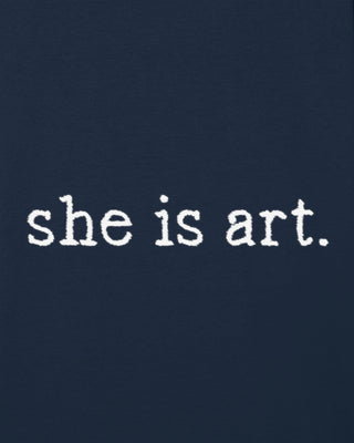 Robe Brodée "She is Art"