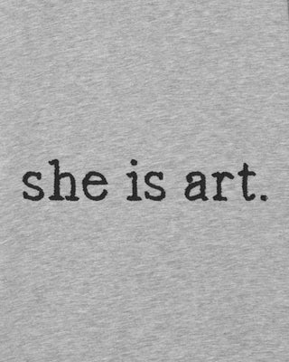 Robe Brodée "She is Art"