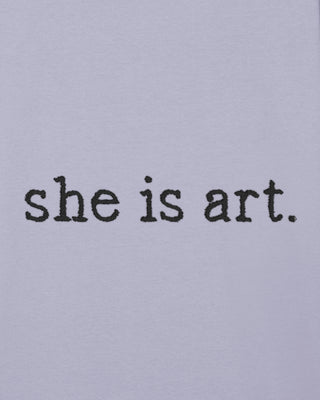 Robe Brodée "She is Art"