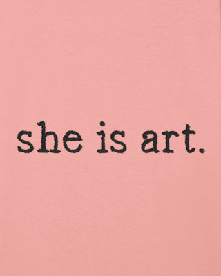 Robe Brodée "She is Art"