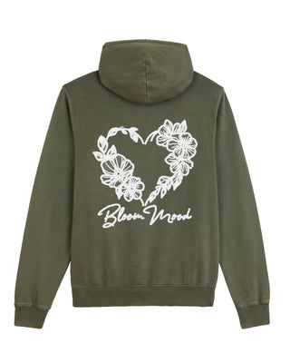 Hoodie Vintage Brodé "Bloom Mood"