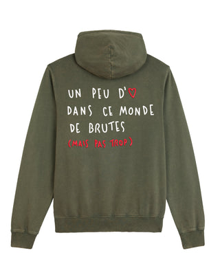 Hoodie Vintage Brodé "Brute"