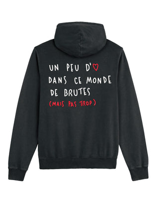 Hoodie Vintage Brodé "Brute"