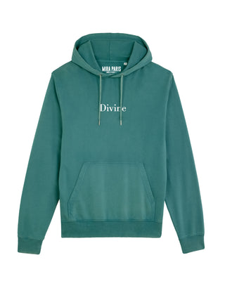 Hoodie Vintage Brodé "Divine"