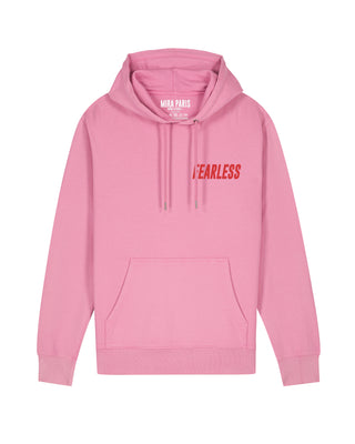 Hoodie Vintage Brodé "Fearless"