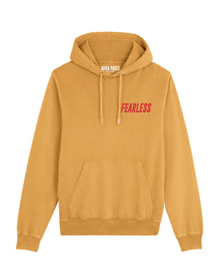 Hoodie Vintage Brodé "Fearless"