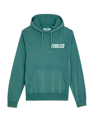 Hoodie Vintage Brodé "Fearless"