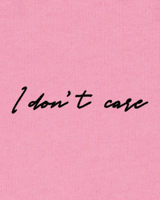 Hoodie Vintage Brodé "I Don't Care"