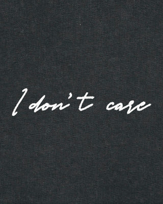 Hoodie Vintage Brodé "I Don't Care"