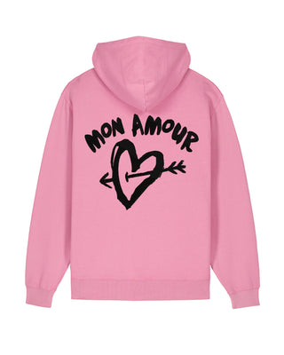 Hoodie Vintage Brodé "Mon Amour"