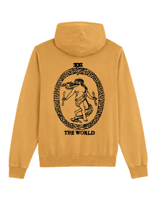 Hoodie Vintage Brodé "The World"