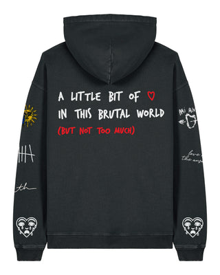 Hoodie Oversize Brodé "Brutal"