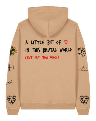 Hoodie Oversize Brodé "Brutal"