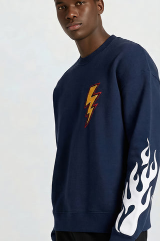 Sweatshirt Oversize Brodé "Power"