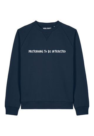 Sweatshirt Raglan Brodé "Pretending"