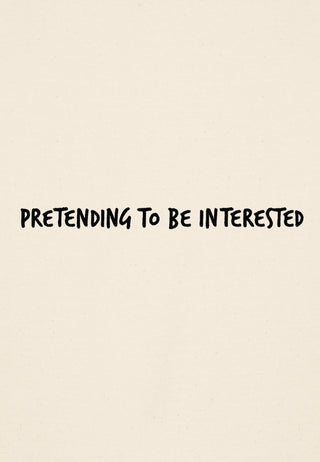 Sweatshirt Raglan Brodé "Pretending"