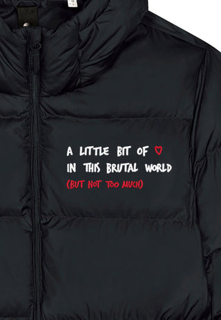 Doudoune Oversize Brodée "Brutal"