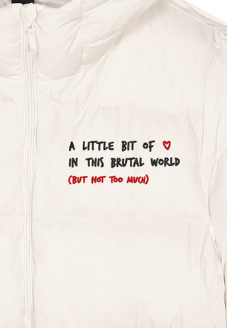 Doudoune Oversize Brodée "Brutal"