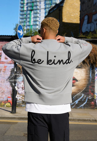 Sweatshirt Boxy "Tattoo Be Kind"