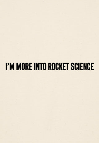 Sweatshirt Raglan Brodé "Rocket Science"