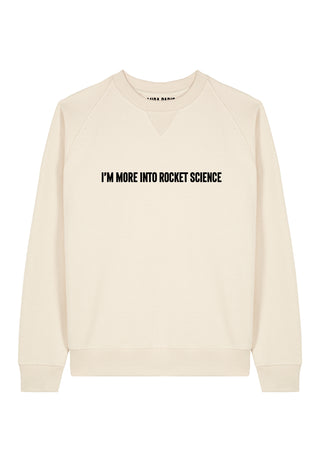 Sweatshirt Raglan Brodé "Rocket Science"