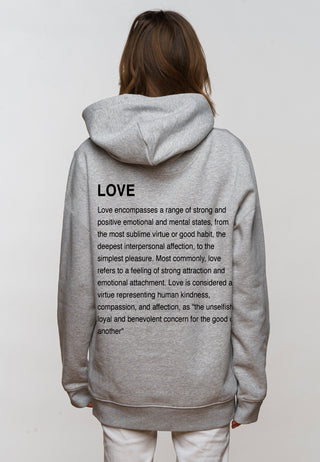 Hoodie Oversize "Love Definition"