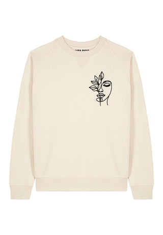 Sweatshirt Raglan Brodé "Serenity"