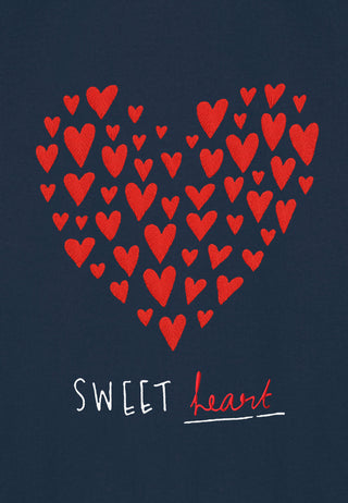 Sweatshirt Raglan Brodé "Sweetheart"
