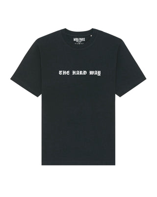 T-shirt Classic Brodé "The Hard Way" - Mira Paris