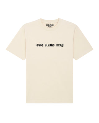T-shirt Classic Brodé "The Hard Way" - Mira Paris