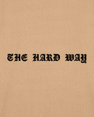 T-shirt Classic Brodé "The Hard Way" - Mira Paris