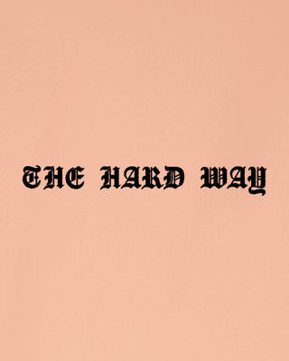 T-shirt Classic Brodé "The Hard Way" - Mira Paris
