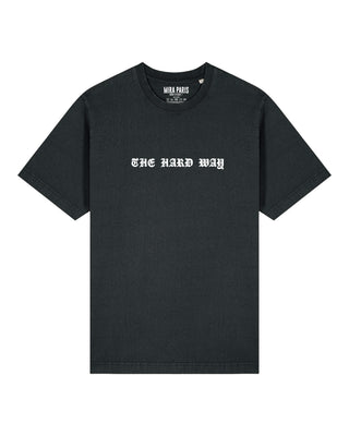 T-shirt Classic Brodé "The Hard Way" - Mira Paris