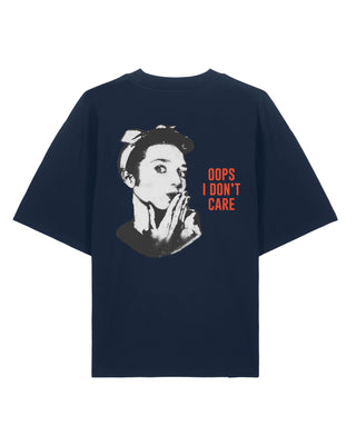 T-shirt Oversize "Oops I Don"t Care" - Mira Paris