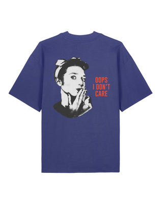 T-shirt Oversize "Oops I Don"t Care" - Mira Paris