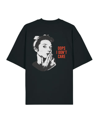T-shirt Oversize "Oops I Don"t Care" - Mira Paris