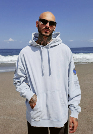 Hoodie Oversize Brodé "Tattoo Brutal"