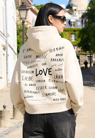 Hoodie Boxy "Universal Love"